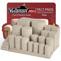 Yelanon Felt Furniture Pads 216 Pcs for Hardwood Floors Beige - size: 216 pcs Beige