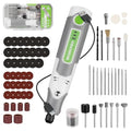 WORKPRO Mini Rotary Tool Kit, 3-Speed DIY Engraving, Carving & Cutting - color: White
