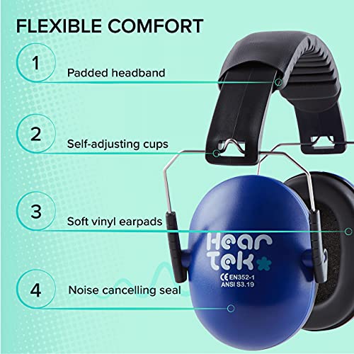 Noise Cancelling Headphones Kids Adult Earmuffs Shooting Ear Protection Foldable Ear Protection Earmuffs - color: Grey