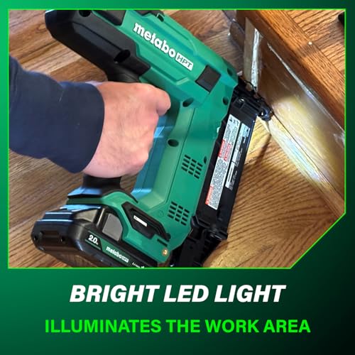 Metabo HPT 18V Compact Cordless Brad Nailer, 18 GA, Tool Only, NT1850DGQ4 - style: NT1850DGQ4 - Tool Only, No Battery