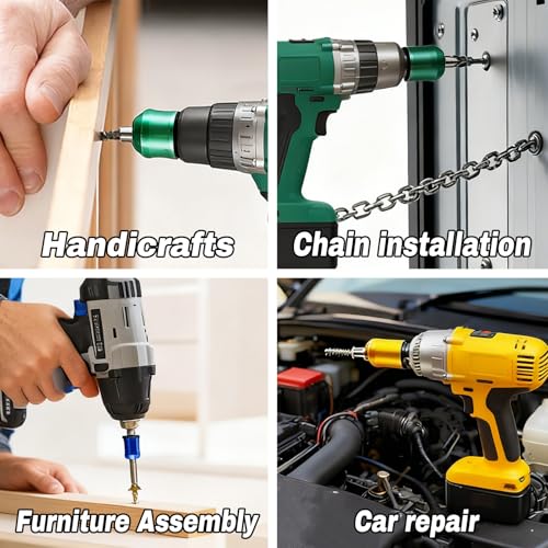 3PCS Strong Magnetic Screw Rings ，3PCS Magnetic Screwdriver，Removable Magnetic Screwdriver Drill Bit Holder for Hex Screwdrivers and Electrician Impact Drills Power, DIY Tool Accessories - color: 3pcs Strong Magnetic Screw Rings ，3pcs Magnetic Screwdriver