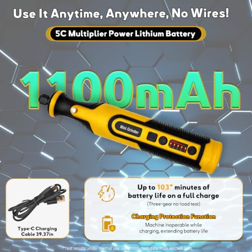 7.2V Mini Cordless Rotary Tool, 59 Attachments for DIY Crafts - size: 7.2V