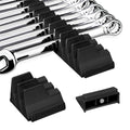 Ernst Manufacturing Wrench Pro - Modular Wrench Organizer for 20 Tools with Magnetic Base (Patented) - Made in the USA - color: Black
