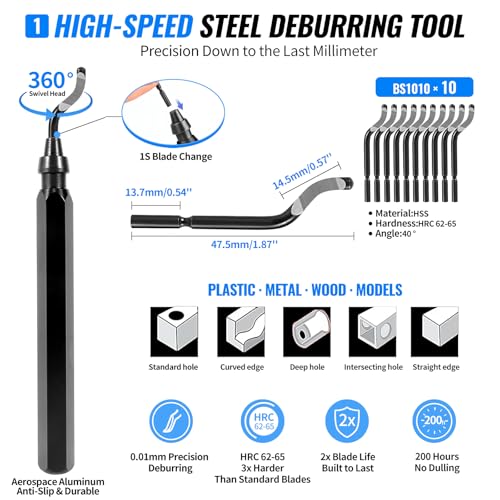 68Pcs 3D Printer Tools Kit with Storage Case, 3D Printer Accessories - Deburring Tool, 3D Printer Removing Scrapers, Metal Files, Brushes, Hand Drill, Tweezers, for Bambu Lab, Ender 3, Kobra, etc. - style: Professional Version