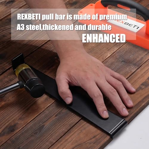 REXBETI Laminate Wood Flooring Installation Kit, LVP/Vinyl Flooring Tools - style: 43-Piece Flooring Installation Kit