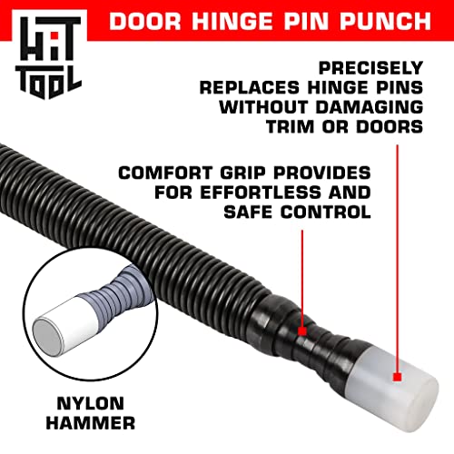 HIT Tool - Hinge Pin Removal Tool - Spring Punch - Nylon Faced Hammer - size: Nylon Faced Hammer