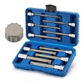 Mayouko 6" Extra Long XZN Triple Square Spline Bit Socket Set, 4mm to 18mm, 10-Piece, 3/8" & 1/2" Drive - style: XZN