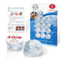 Door Bumpers for Walls - Small Size Rubber Bumpers - Clear Door Stoppers
