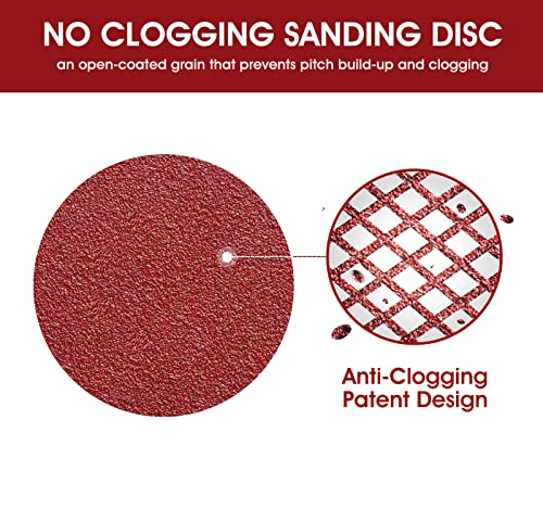 S SATC 1000 Grit 5 Inch Sanding Disc 8 Hole Hook and Loop Sanding Pad Aluminum Oxide Round Sandpaper Disc for Random Orbit Sander(150 Pack) - style: 150PCS 5 Inch 1000 Grit