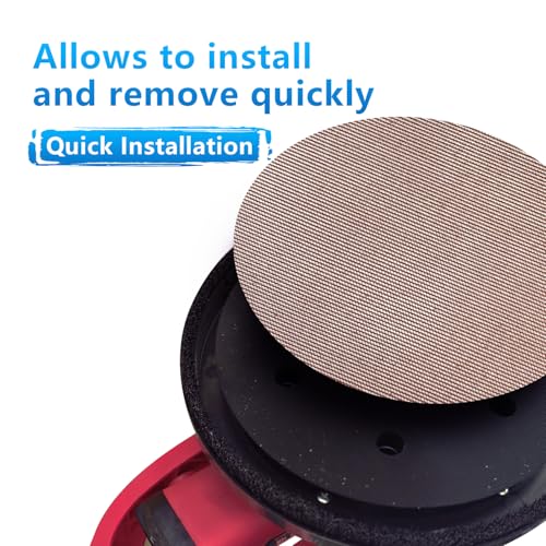 25 Pcs 9-Inch Mesh Sanding Discs, 60-180 Grit, Hook and Loop, Low-Dust Drywall Sandpaper for Electric Sanders, Pole Sanders & Dustless Drywall Sander with Vacuum - style: 9 Inch Mesh Sanding Discs