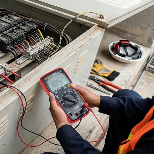 ZIBOO 15B PRO True RMS Digital Multimeter,for Electrical Applications, Measures AC/DC Voltage and Current Measurements up to 1000V and 10A (Optional AC Pliers)
