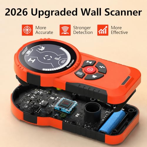 NOYAFA Stud Finder Wall Scanner,6 in 1 Multifunctional Wall Detector