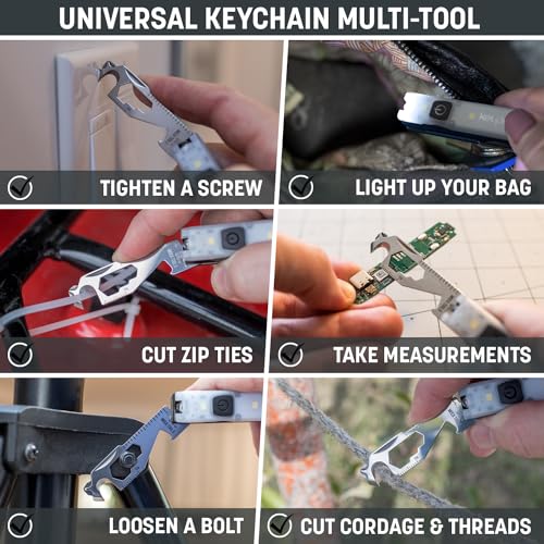 Keyport Utility Plus Kit - Modular Mini Flashlight + 11-in-1 EDC Multitool