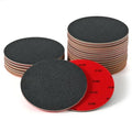 MAXMAN Foam Sanding Pads, 5" Bowling Sanding Pads,180 Grit for Auto | 18pcs Sanding Sponge Set, Reusable Wet Dry Sandpaper Block, for Random Orbital Sander, Wood, Metal, Drywall & Curved Surfaces - size: 5 inch, style: 180 Grit