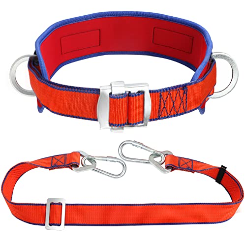 Trsmima Safety Belt with Adjustable Lanyard and Updated Waist Pad