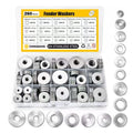 260Pcs Fender Washer Assortment Kit,304 Stainless Steel Assorted Washers,15 Sizes M3 M4 M5 M6 M8 M10 M12 Flat Washers Kit for Screws and Bolts,Hardware Fasteners for Industrial & DIY Use