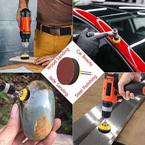 130 PCS 3 Inch Sanding Discs, MAPRIAL 3 Inch Hook and Loop Sanding Disc 240 Grit Sandpaper Assortment for Drill Sander Attachment, Grinder Rotary Tools, Woodworking, Wood Furniture - size: 3 inch - 240 grit