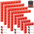 8 Pack Corner Clamp for Woodworking, 90 Degree Right Angle Clamp