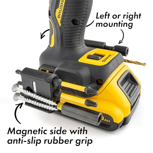 Simon Tools Magnetic Bit Holder for Drill and Impact Driver | Universal Drill Bit Holder and Impact Bit Holder | Compatible with Milwaukee M18, DeWalt, Ryobi, Makita