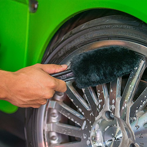 Chemical Guys, Gerbil Wheel & Rim Brush, Soft Natural Bristles, for Tires - size: 1 Count (Pack of 1)