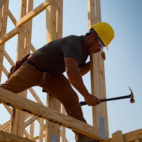 ESTWING Framing Hammer, 25 oz Milled Face, Shock Reduction Grip, E3-25SM - style: Milled Face