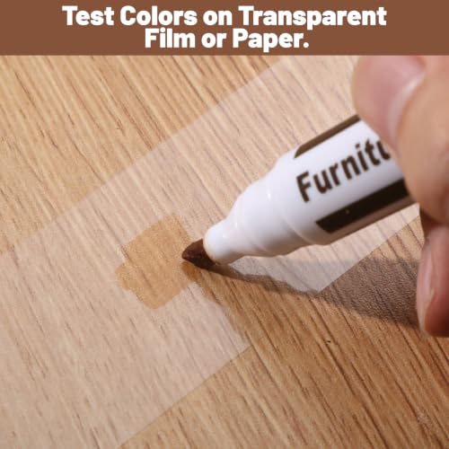 Thboxes Wood Furniture Repair Kit, 13 Pcs Markers and Wax Sticks - color: 6 Colors
