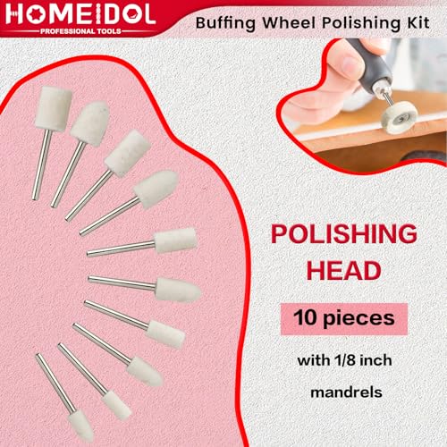 72Pcs Polishing Kit for Dremel Buffing Wheels with Polishing Compound - style: Style 2
