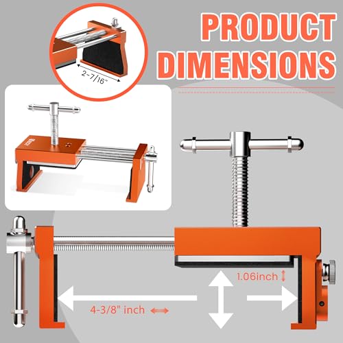 ECY Cabinet Clamps, Cabinet Face Frame Alignment Tool, 2 Pack, Orange - color: Orange