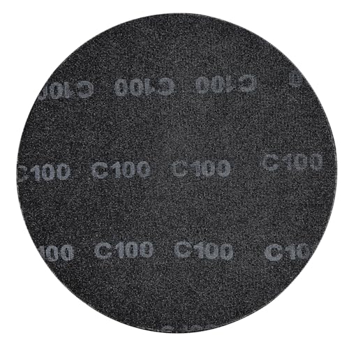 17” Sanding Screen Discs, Black Silicon Carbide Mesh Floor Sanding Screen for Wood Floors, Epoxy Maintenance, 100 Grit, 10-Pack - size: 100#