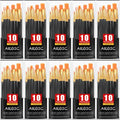 AROIC Paint Brush Set, 10 Pack 100 Pcs Acrylic Paint Brushes - size: 100pcs-black