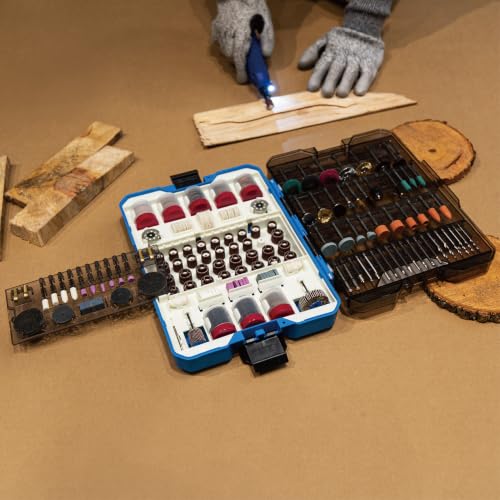 652-Piece Rotary Tool Accessory Kit, Dremel Compatible