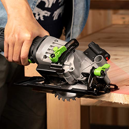 GALAX PRO 4Amp 3500RPM Circular Saw with Laser Guide - style: 4.0A Corded Circular Saw
