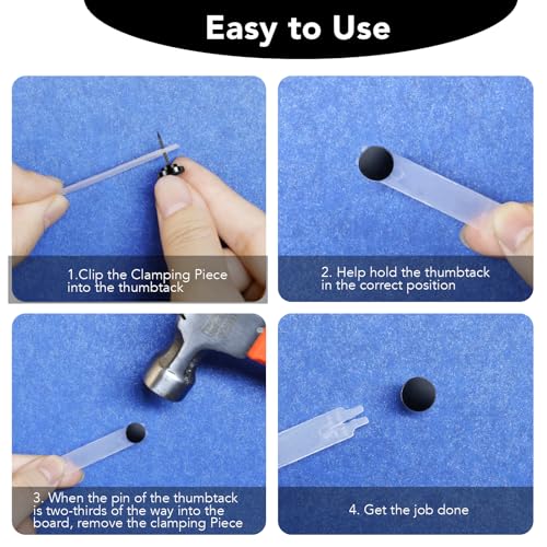 50 PCS Flat Push Pins for Cork Board, Black Metal Thumb Tacks for Wall Picture Photo Hanging, Board Posters Bulletin Maps, Office Home Decorative - style: FLAT BLACK