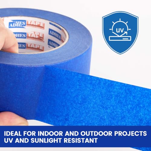 ADHES Blue Masking Tape Painter Tape 1.5in 14Day UV-Anti - size: 36mm x 50m