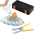 Miter Spring Clamps Kit for Woodworking - size: 13 Clamps / 1 Pliers / 1 Clamp Clip