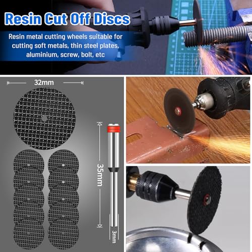 shengbenhao Cutting Wheel Set for Dremel Rotary Tool