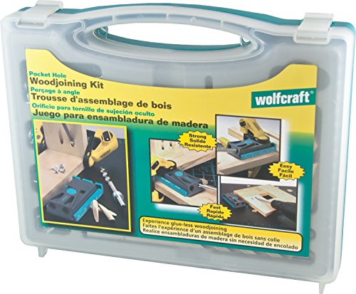 wolfcraft 4643404 Pocket Hole Woodjoining Jig Kit