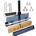 Cabinet Pull Template, All Metal | Upgrade Cabinet Door/Drawer Hardware Template, for Handle/Knob/Pull Installation, Adjustable Cabinet Hardware Jig