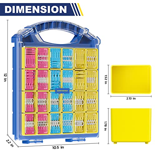 haisstronica 620PCS Heat Shrink Wire Connectors, 22-10 AWG, 3Colors/24Sizes - size: 620
