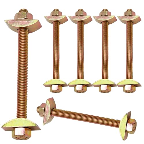 6 Sets Countertop Connector Bolts M8x100mm - size: M8x100mm