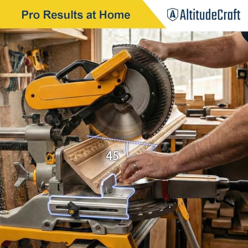 2-in-1 Crown Molding Jig and Miter Saw Protractor Set - style: Miter Saw Set