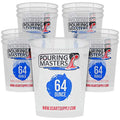 Pouring Masters 64 Ounce (2000ml) Graduated Plastic Mixing Cups (Box of 12) - size: 64-Ounce - Cup