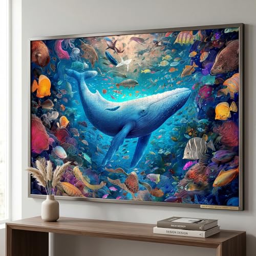 1000 Piece Puzzle for Adults, Guardian of the Ocean Jigsaw Puzzle - color: Guardian of the Ocean