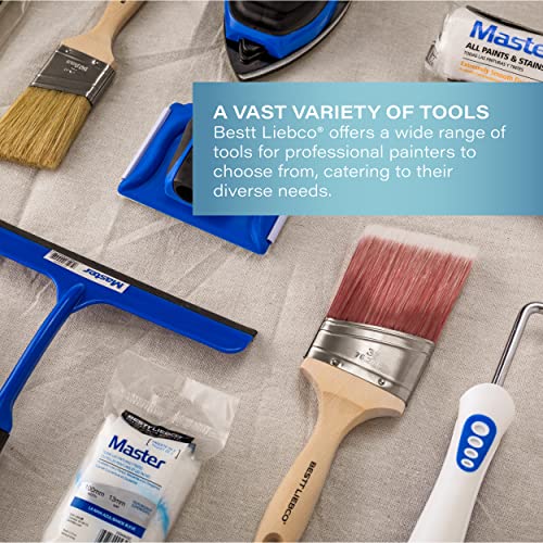 Bestt Liebco 690289500 QS 2' Short Rubber Handle Angle Brush/Roller/Applicator, White - size: 2 in.