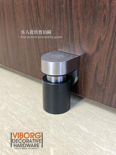 VIBORG Deluxe Solid Sus304 Stainless Steel Casting Powerful Floor Mount Mounted Magnetic Pop Up Doorstop Door Stopper Door Stop Door Catch RS-39A