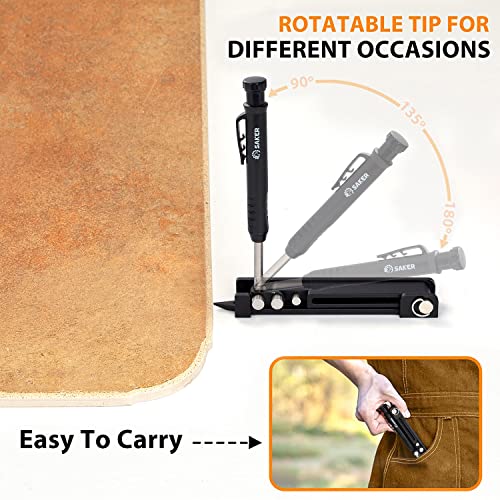 Saker Multi-function Scribing Tool,Aluminum Alloy Scribe Tool