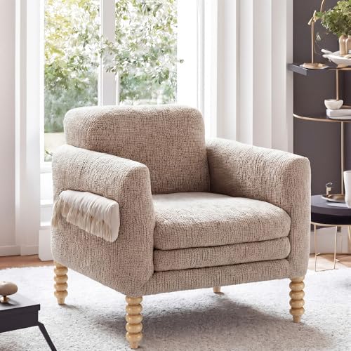 6 Inch Wood Furniture Legs Set of 4 Rubber Wood Couch Legs Round Furniture Replacement Mid Century Natural Bun Feet for Desk Dresser Sofa Cabinet Ottoman Chair and Bed - color: Natural, size: 6 Inch