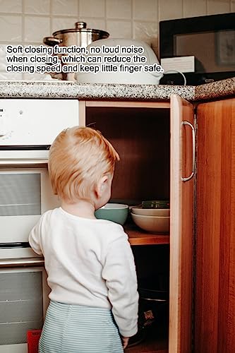 50 Pack 25 Pair 1-1/2 inch Overlay Self Slow Closing Door Hinges - Face Frame Cabinet Concealed Hinges with Built-in Damper, 3 Way Adjustability - color: 50PACK, size: 1-1/2 in. Overlay