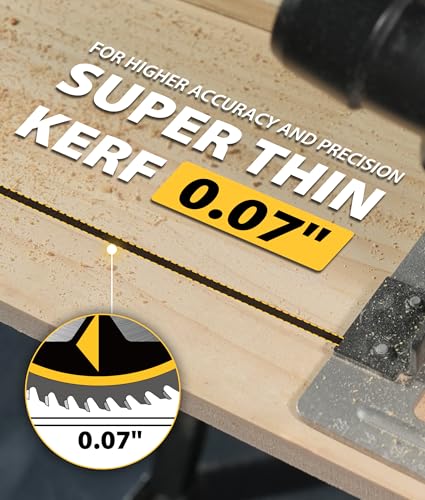 TOLESA 7-1/4 Circular Saw Blades, 60T for Woodworking, 3-Pack - size: 7-1/4'', style: 60T