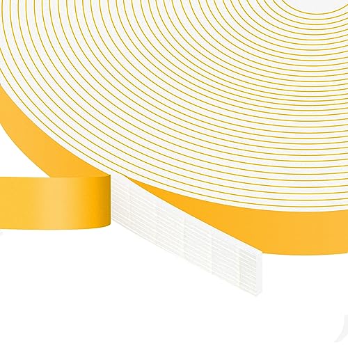 Thin Weather Stripping,1/2x1/16in, Strong Adhesive, Doors & Windows - color: White, size: 1/2 In x 1/16 In x 33Ft